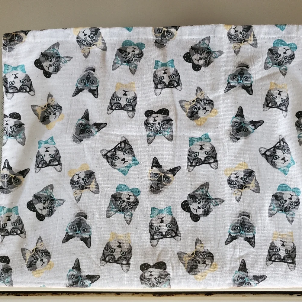 NWOT Cynthia Rowley CAT dish towel